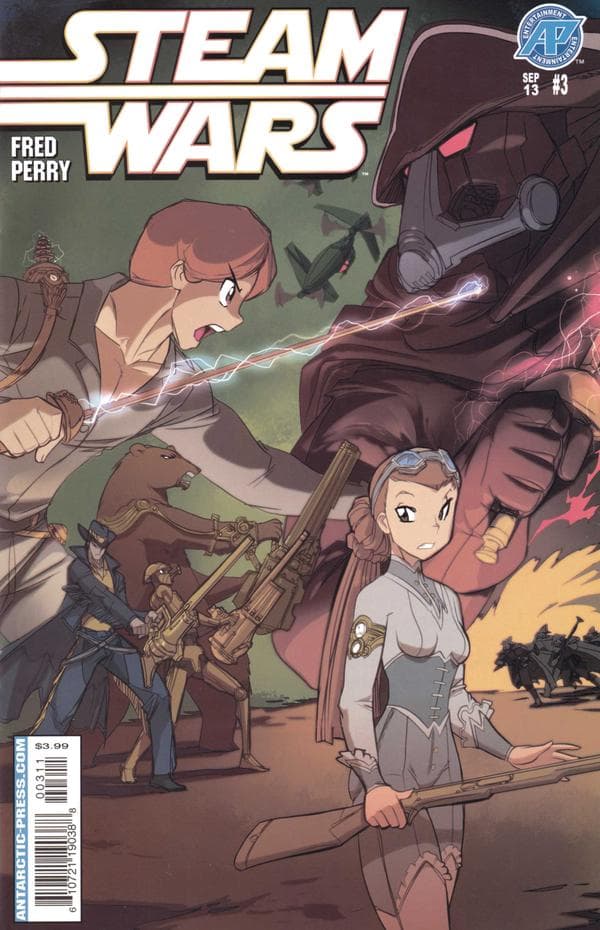 Steam Wars #3 cover