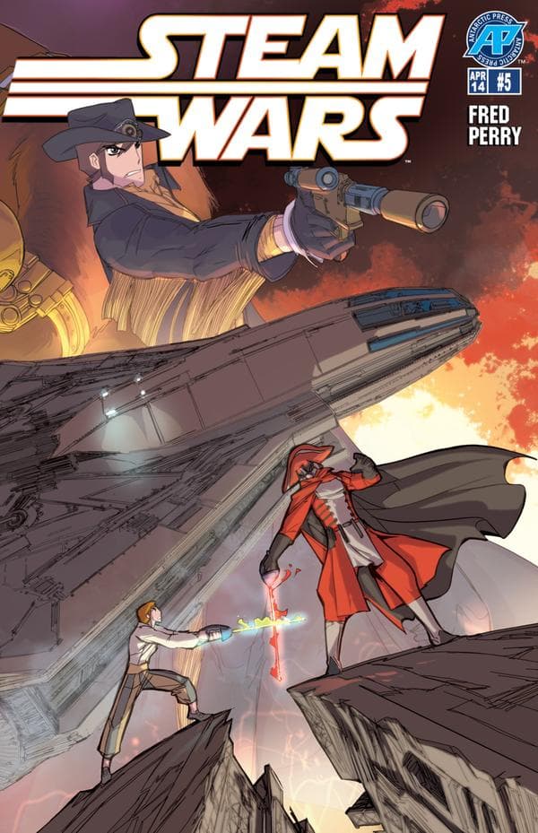 Steam Wars #5 cover