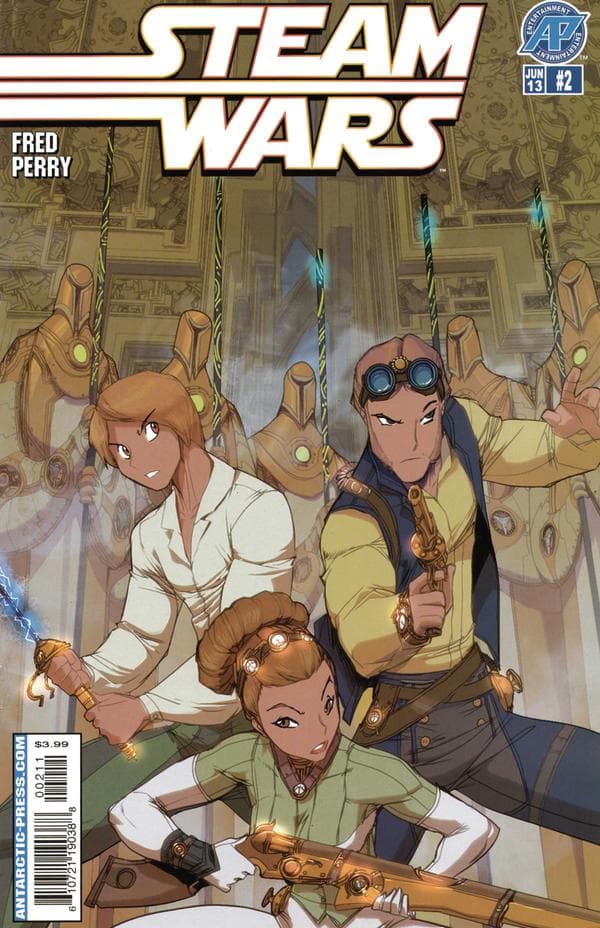 Steam Wars #2 cover