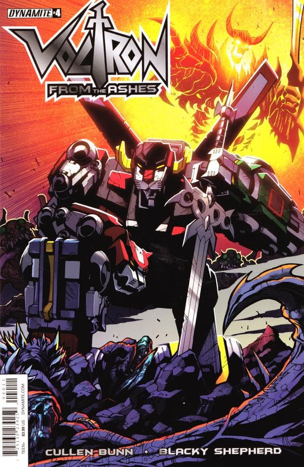 Voltron: From the Ashes #4 cover