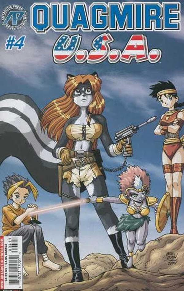 Quagmire U.S.A. #4 cover