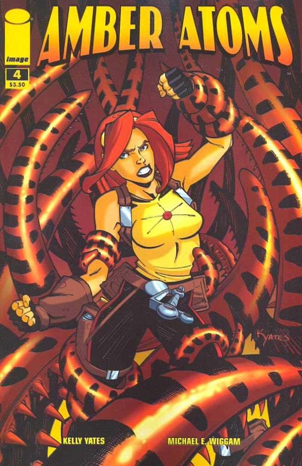 Amber Atoms #4 cover