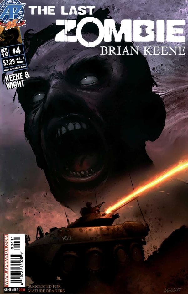 The Last Zombie: Dead New World #4 cover