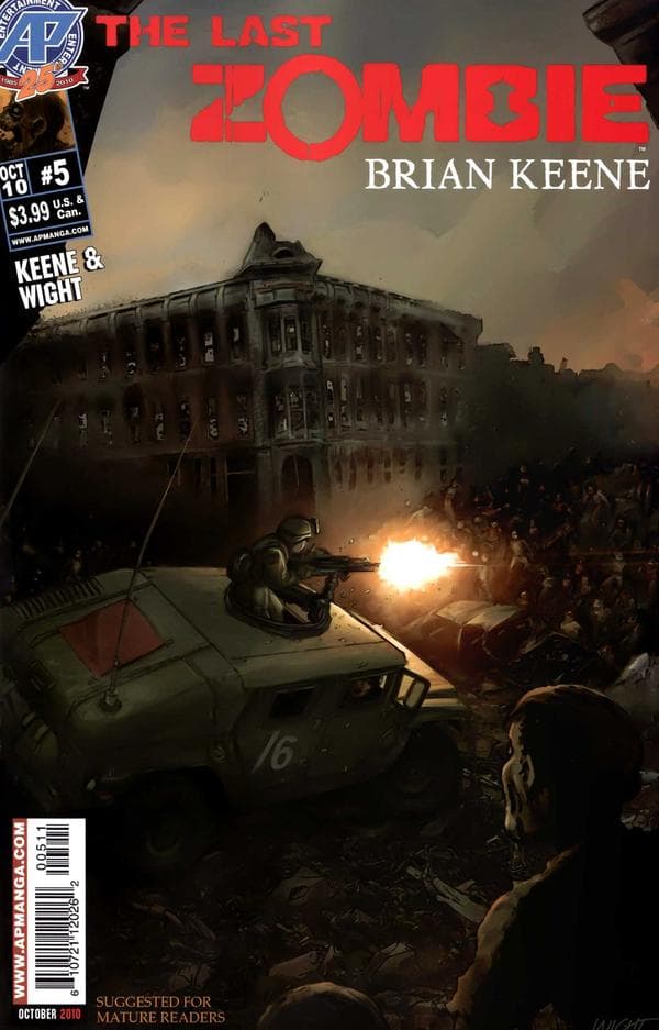 The Last Zombie: Dead New World #5 cover