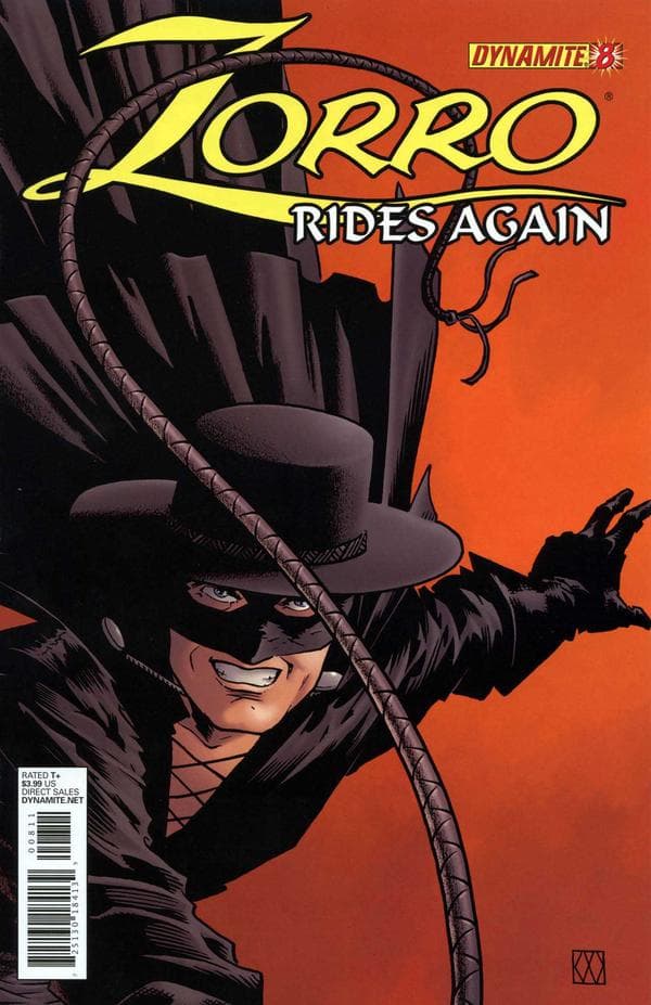 Zorro Rides Again #8 cover