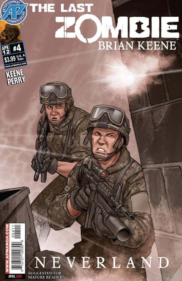 The Last Zombie: Neverland #4 cover