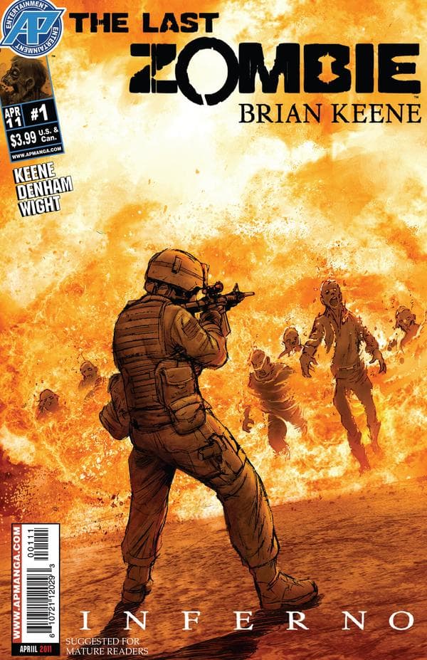The Last Zombie: Inferno #1 cover