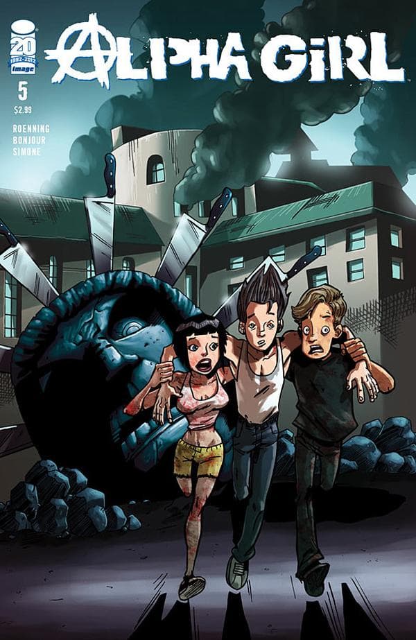Alpha Girl #5 cover