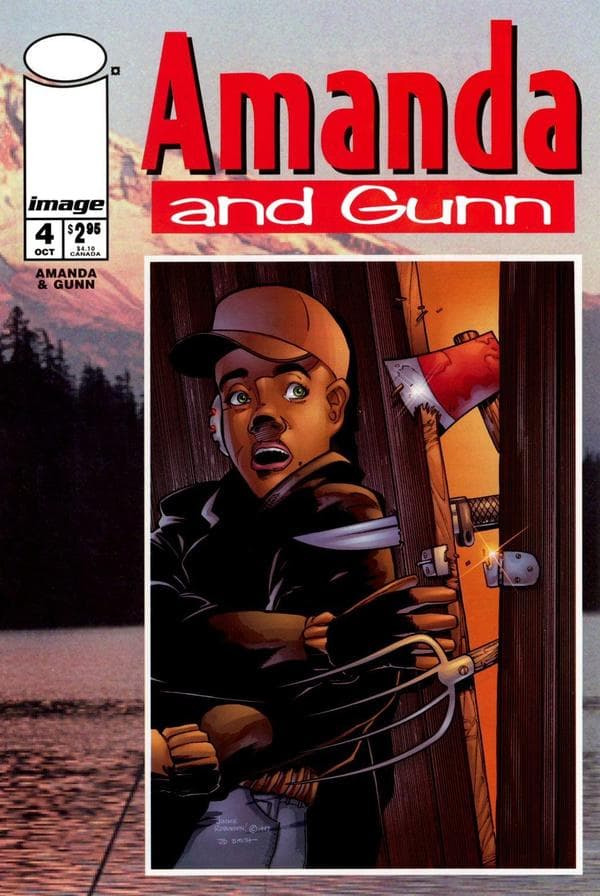Amanda and Gunn #4 cover