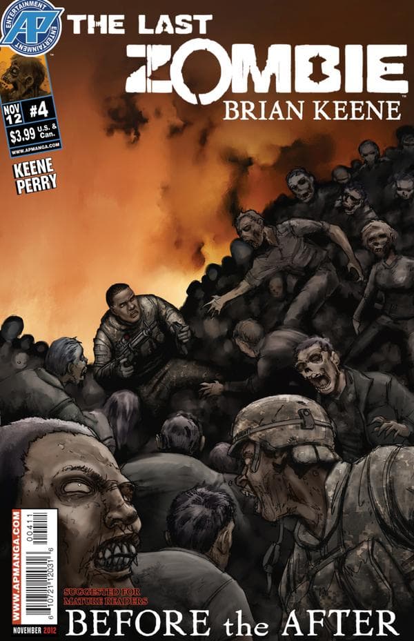 The Last Zombie: Before the After #4 cover