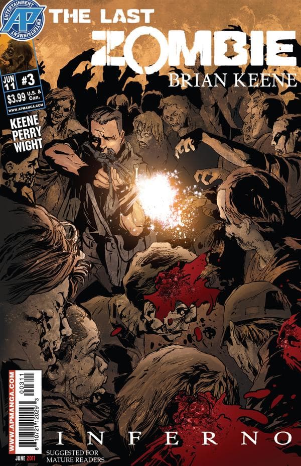 The Last Zombie: Inferno #3 cover