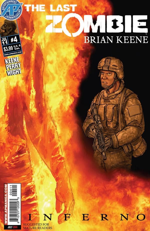 The Last Zombie: Inferno #4 cover