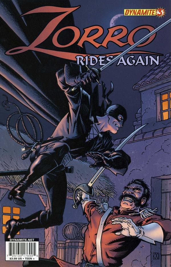 Zorro Rides Again #3 cover