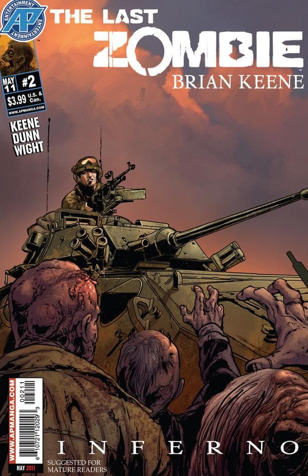 The Last Zombie: Inferno #2 cover