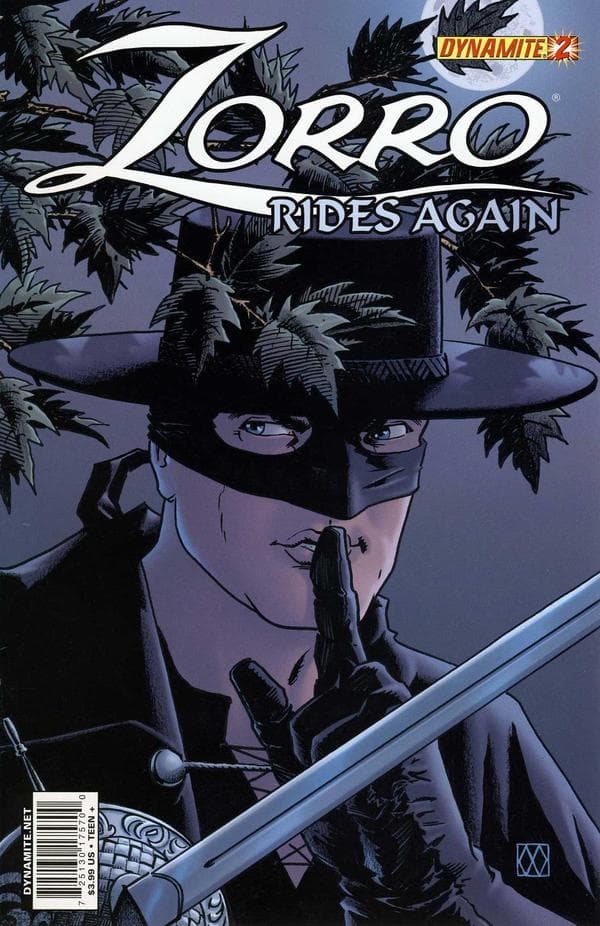 Zorro Rides Again #2 cover