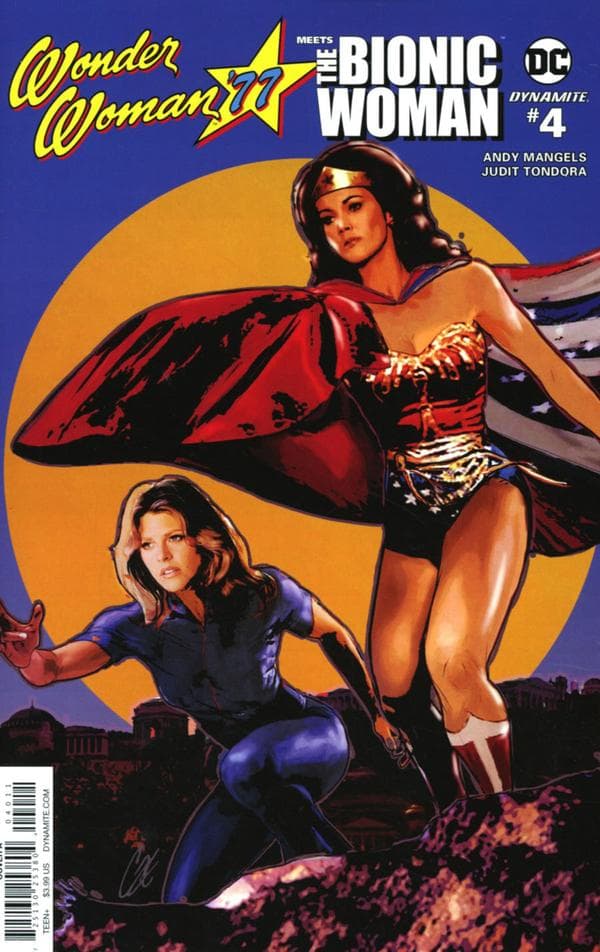 Wonder Woman '77 Meets The Bionic Woman #4 cover