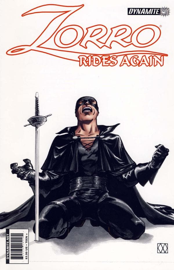 Zorro Rides Again #5 cover