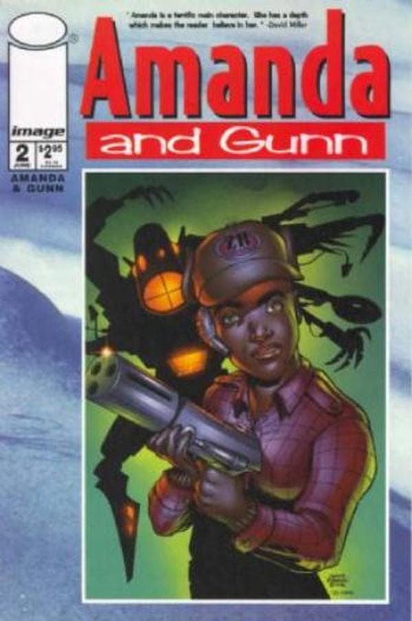 Amanda and Gunn #2 cover