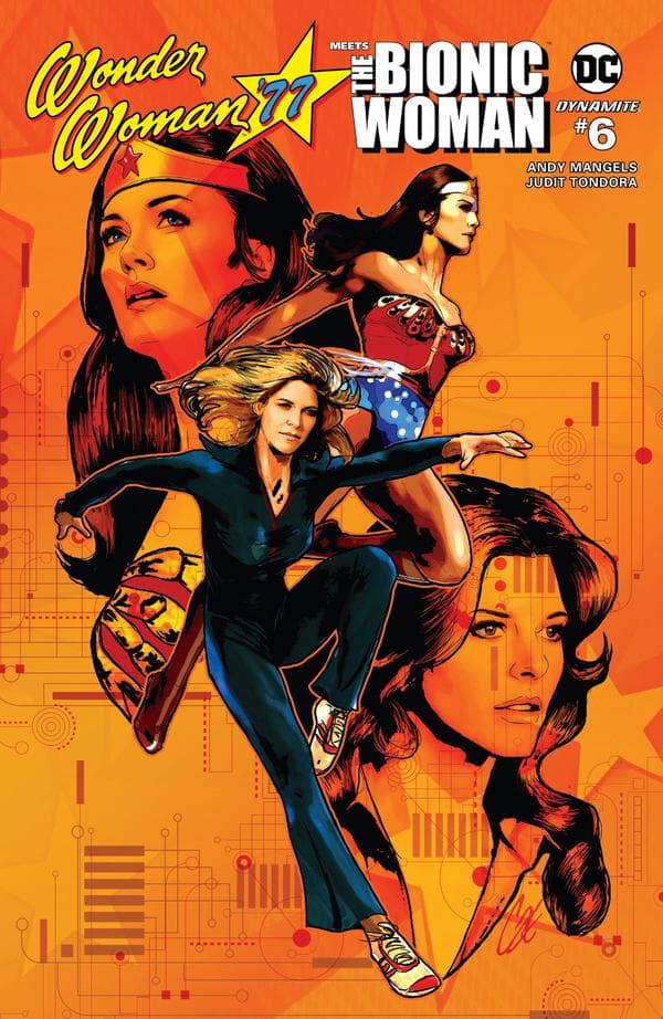 Wonder Woman '77 Meets The Bionic Woman #6 cover
