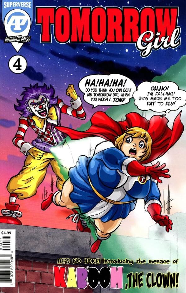 Tomorrow Girl #4 cover