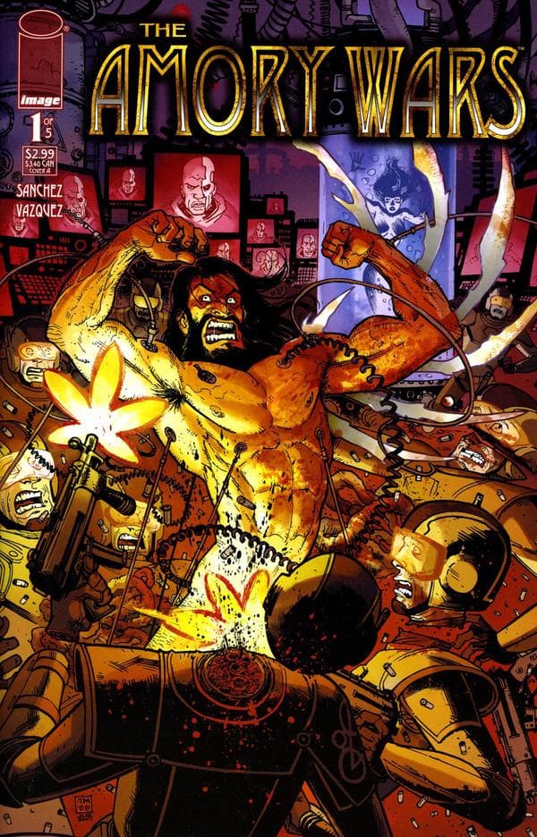 Amory Wars #1 cover