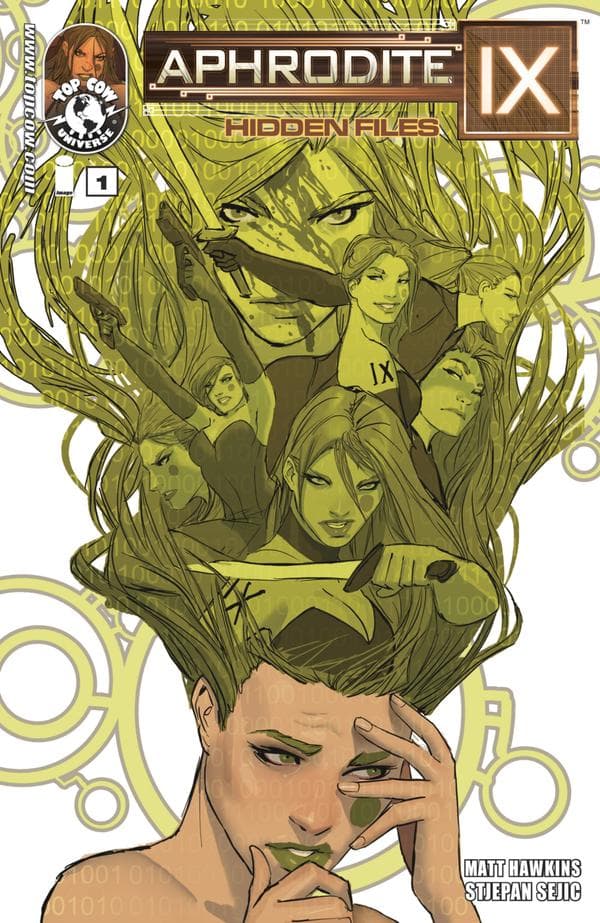 Aphrodite IX Hidden Files #1 cover