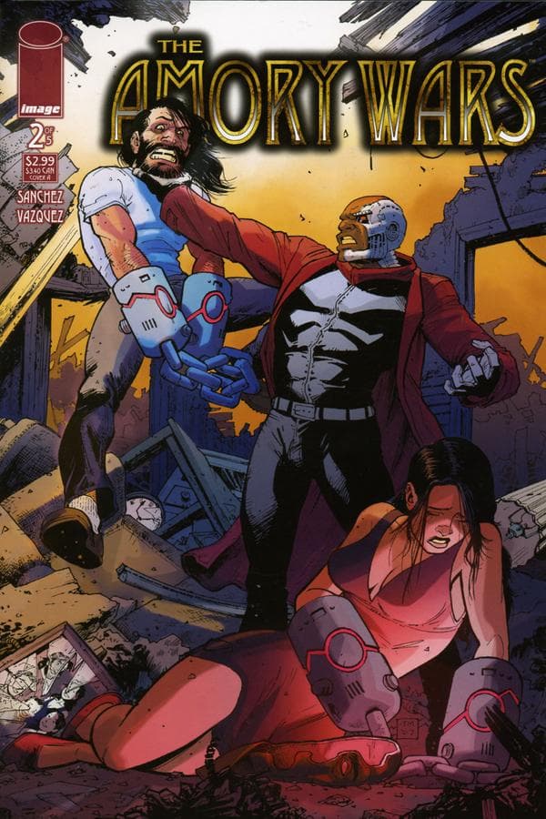Amory Wars #2 cover