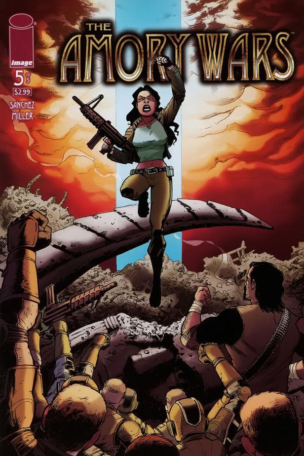 Amory Wars #5 cover