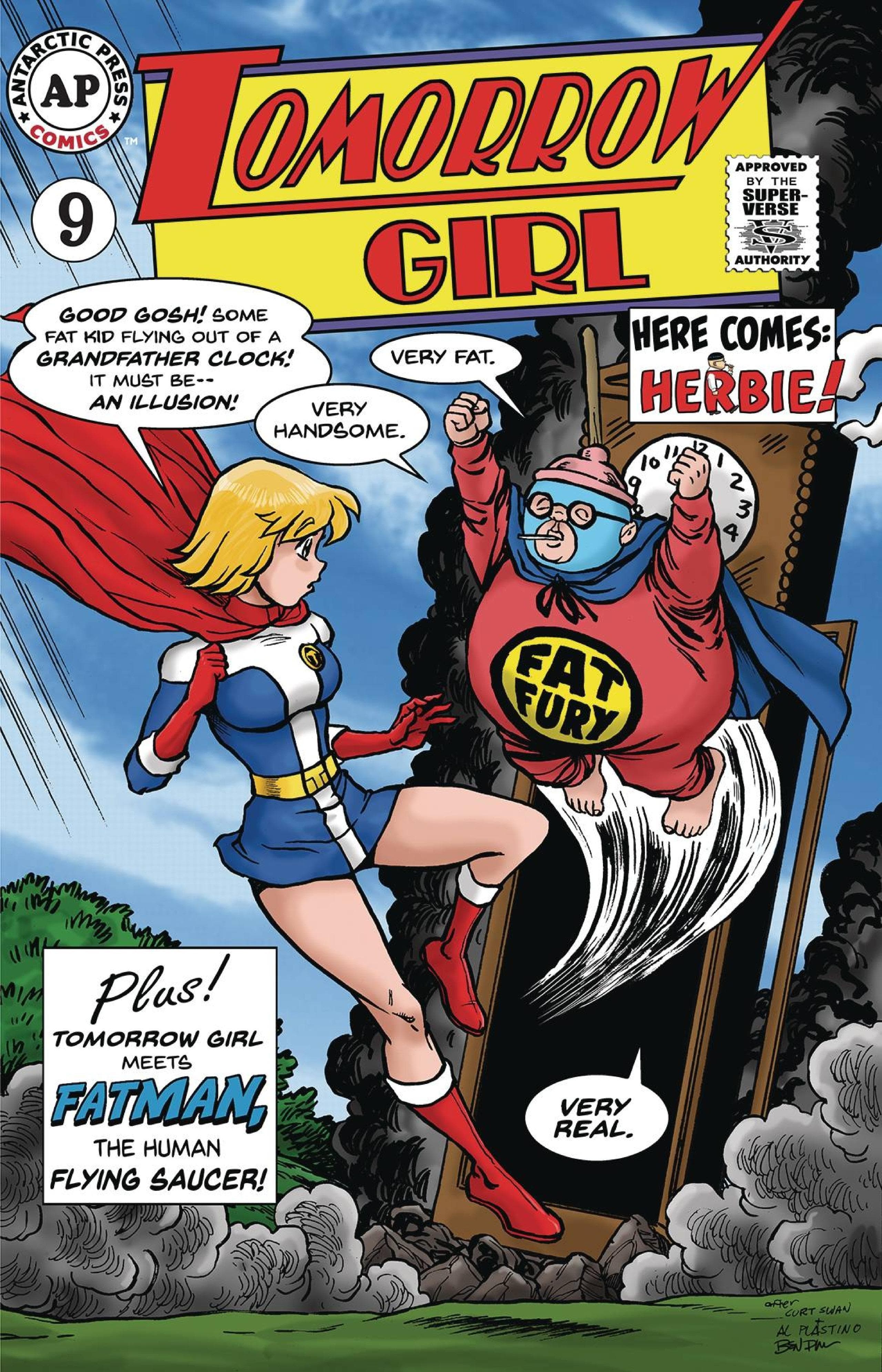 Tomorrow Girl #9 cover