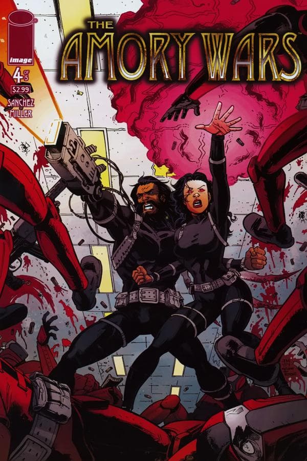 Amory Wars #4 cover