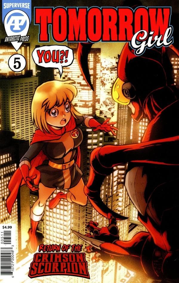 Tomorrow Girl #5 cover