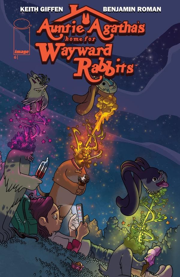 Auntie Agatha's Home for Wayward Rabbits #6 cover