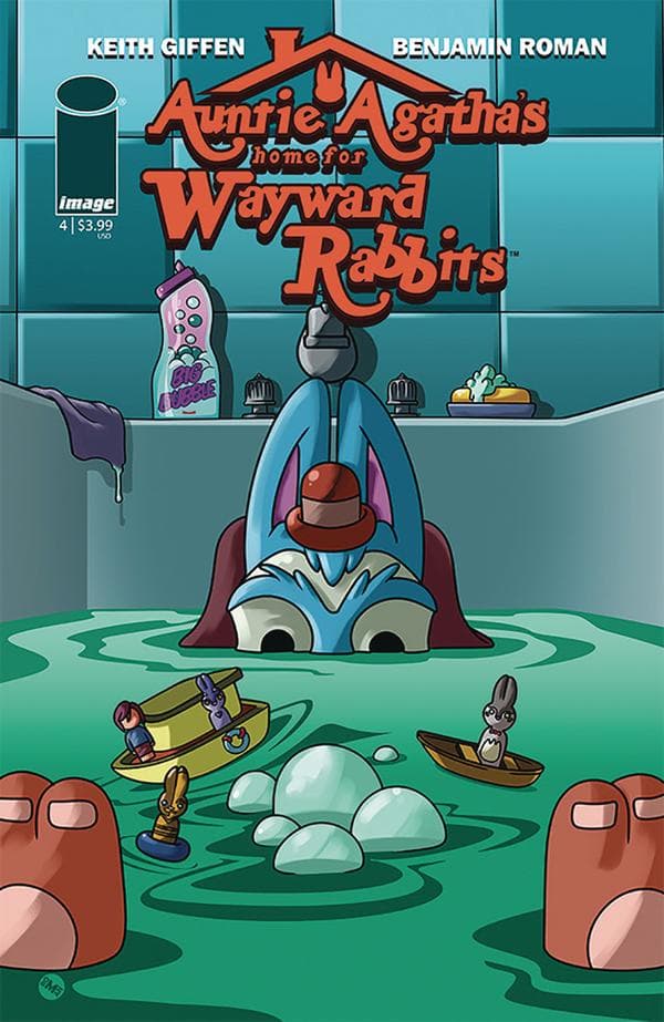 Auntie Agatha's Home for Wayward Rabbits #4 cover