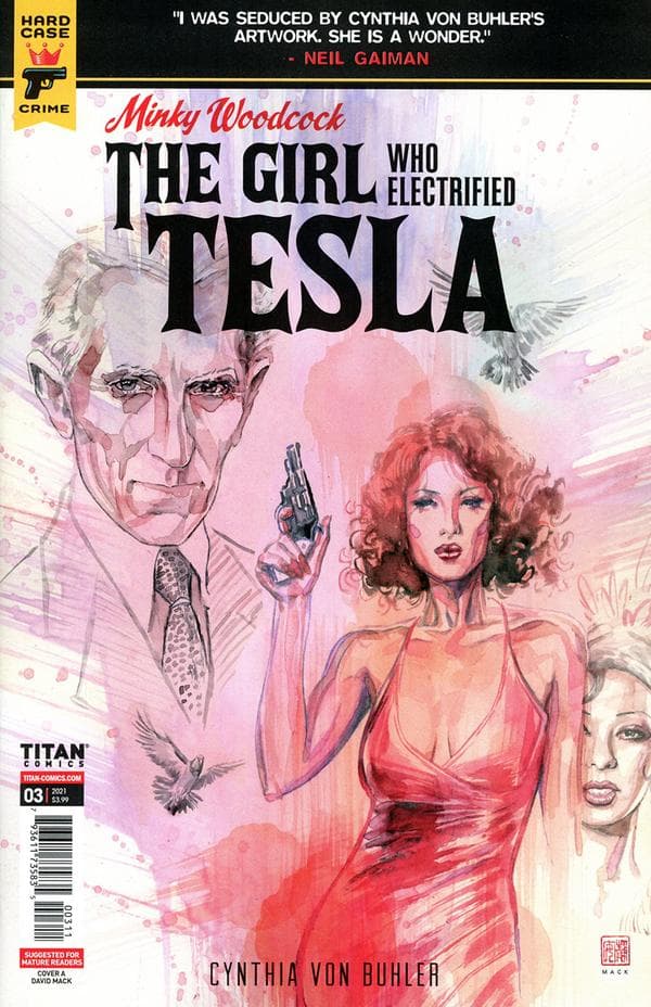 Minky Woodcock: The Girl Who Electrified Tesla #3 cover