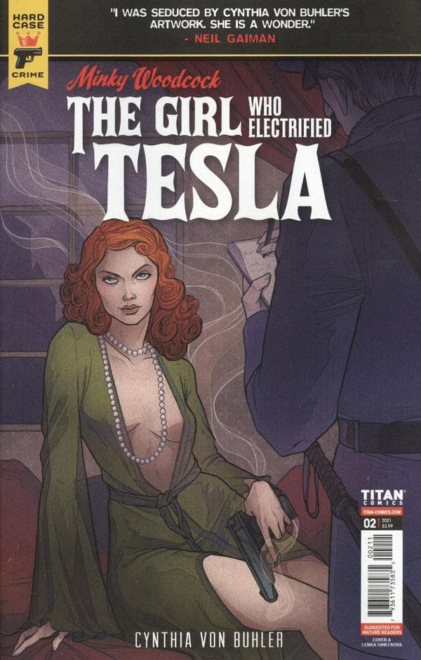 Minky Woodcock: The Girl Who Electrified Tesla #2 cover
