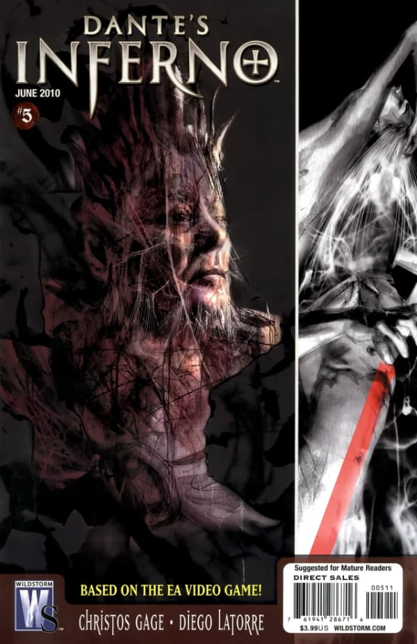 Dante's Inferno #5 cover
