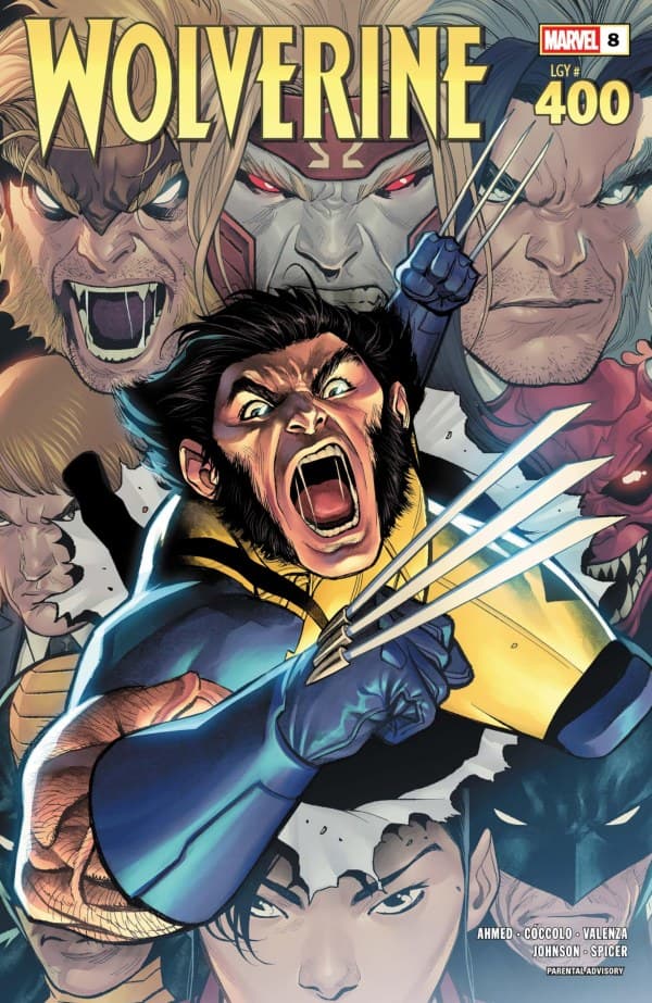 Wolverine #8 cover