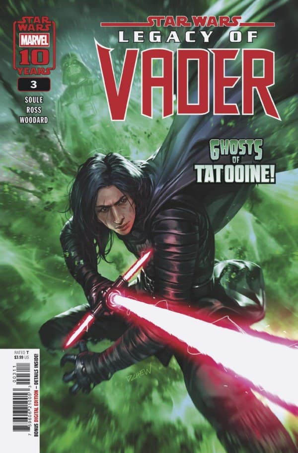 Star Wars: Legacy of Vader #3 cover