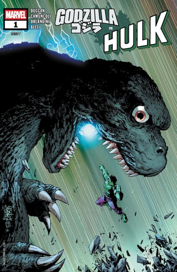 Godzilla vs. Hulk #1 cover