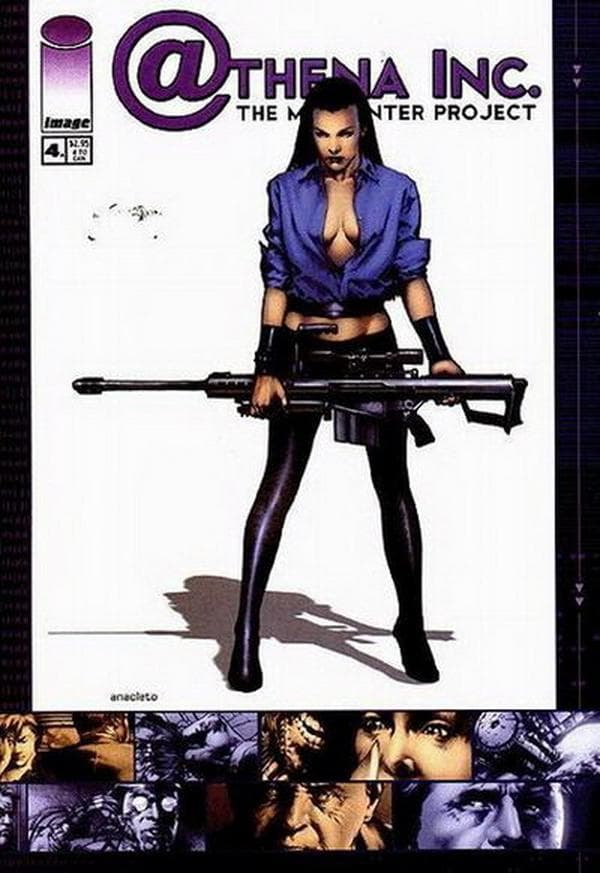 Athena Inc. The Manhunter Project #4 cover