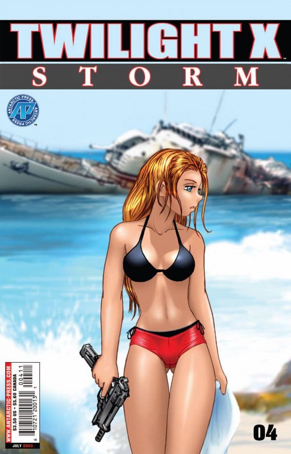 Twilight X: Storm #4 cover