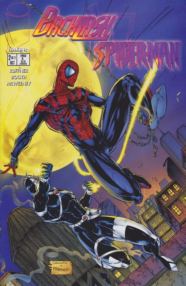 Backlash/Spider-Man #2 cover