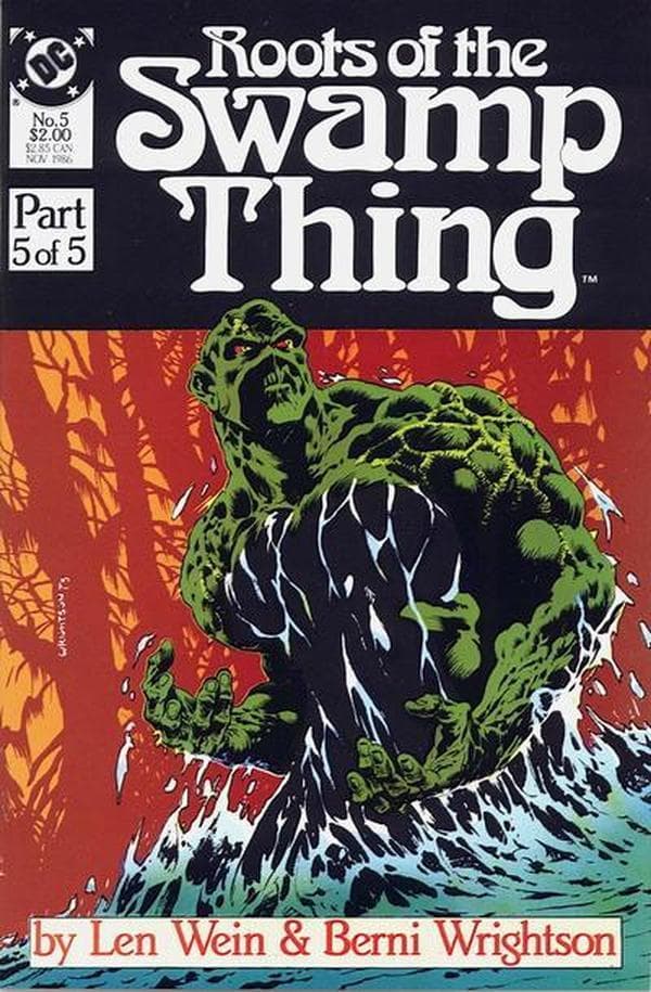 Roots of the Swamp Thing #5 cover