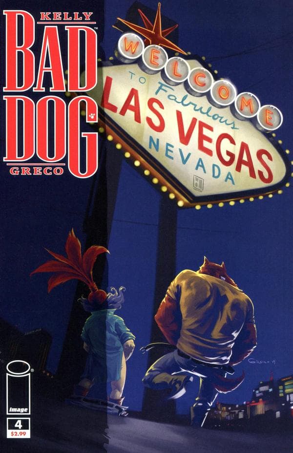 Bad Dog #4 cover