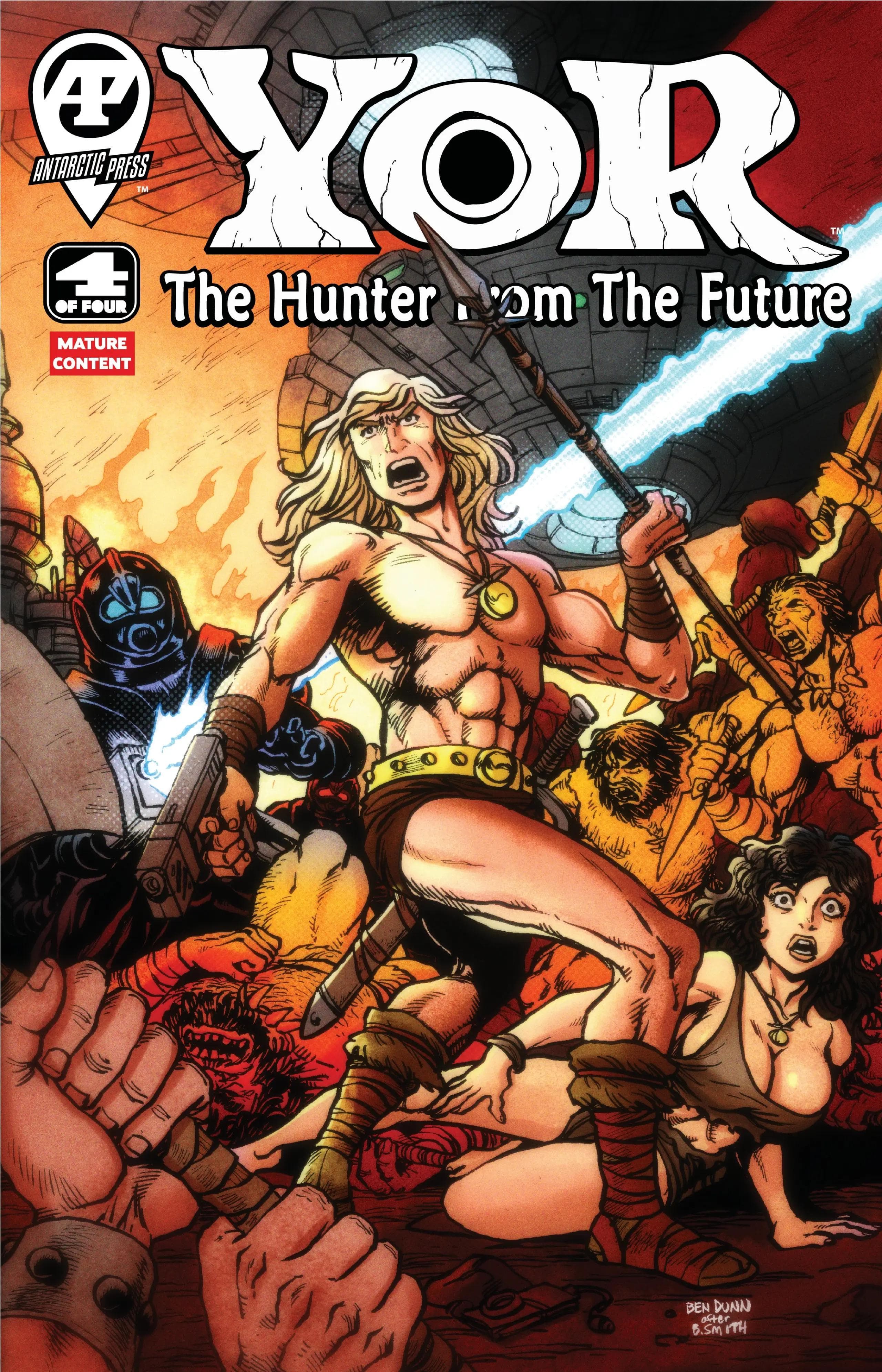 Yor: The Hunter from the Future #4 cover