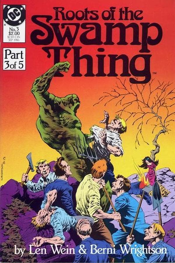 Roots of the Swamp Thing #3 cover