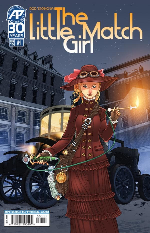 Steampunk Fables: The Little Match Girl #1 cover