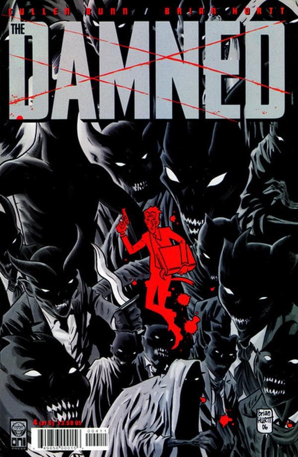 The Damned #4 cover