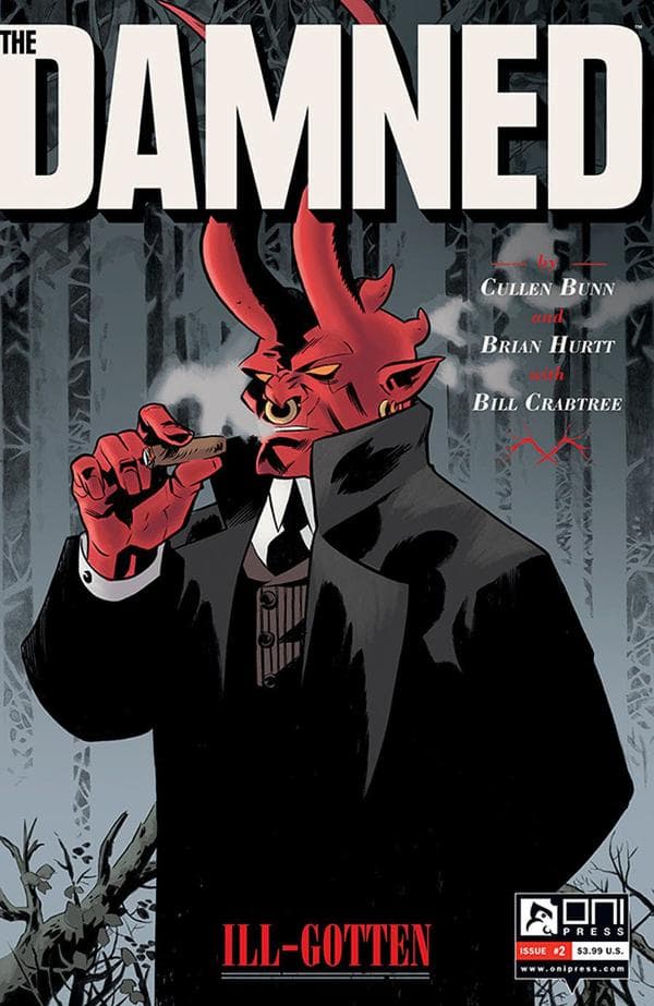 The Damned #2 cover
