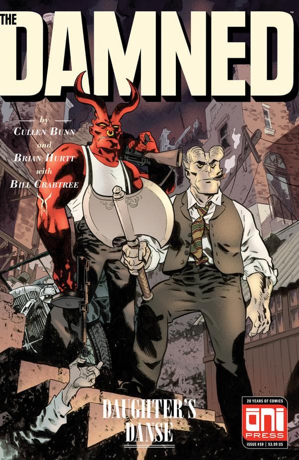 The Damned #10 cover
